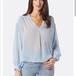 Joie LASHA LONG SLEEVE SILK TOP